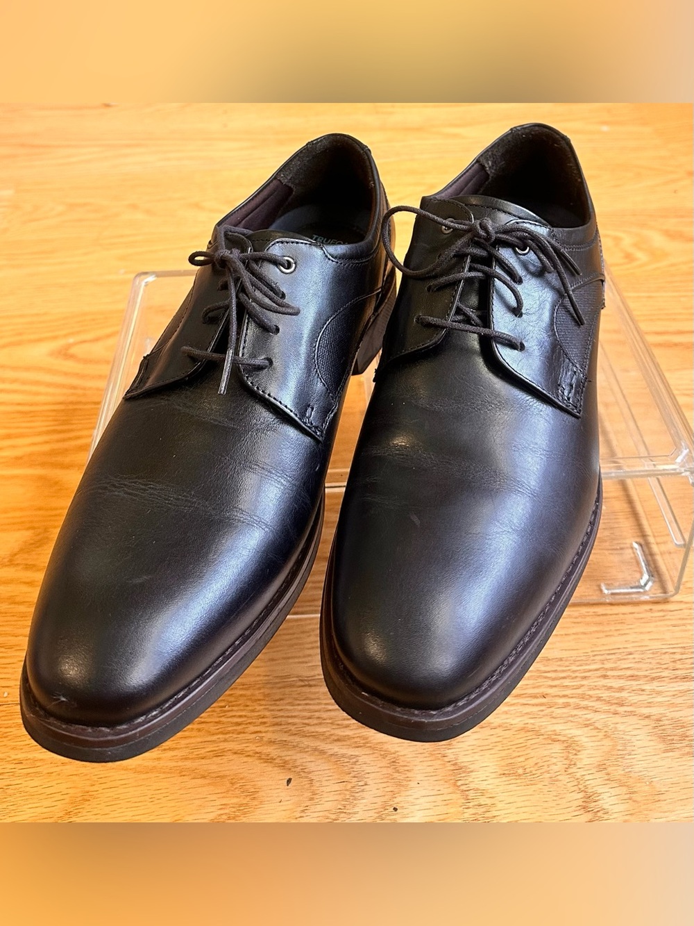 Johnston & Murphy XC4 Waterproof Leather Oxford Shoes Black